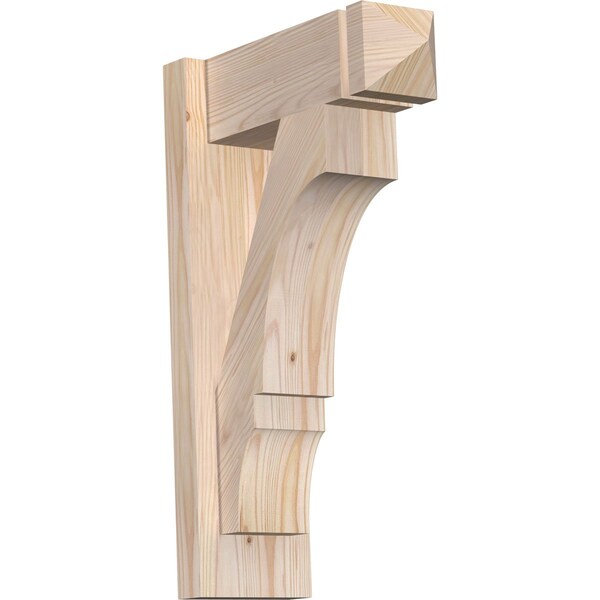 Ekena Millwork Balboa Arts & Crafts Smooth Outlooker, Douglas Fir, 5 1/2"W x 14"D x 22"H OUT06X14X22BOA03SDF - main